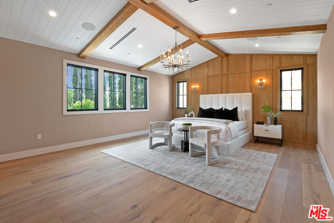 6310 Mirror Drive Los Angeles, CA 90068 - Photo 26 of 49 a living room with furniture and a large window