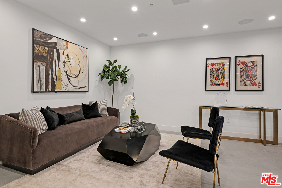 6310 Mirror Drive Los Angeles, CA 90068 - Photo 40 of 49 a living room with furniture and a large window