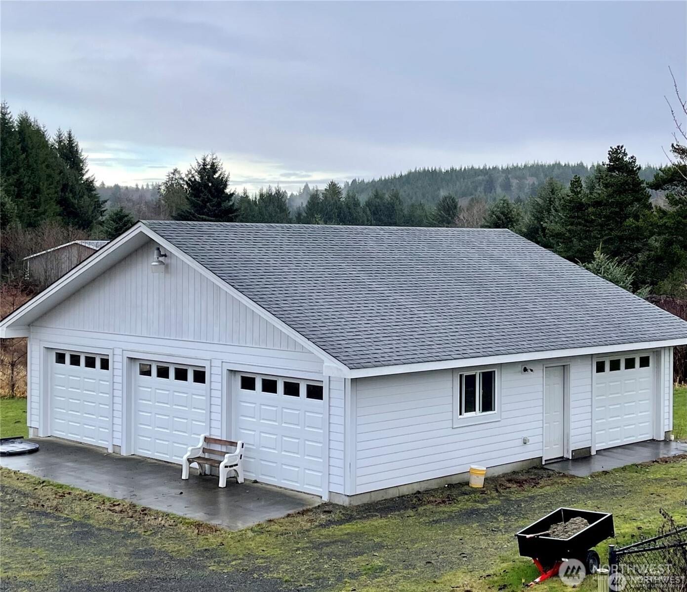 1707-1721 Fowler Road Raymond, WA 98577 - Photo 21 of 21 a house with river in front of it