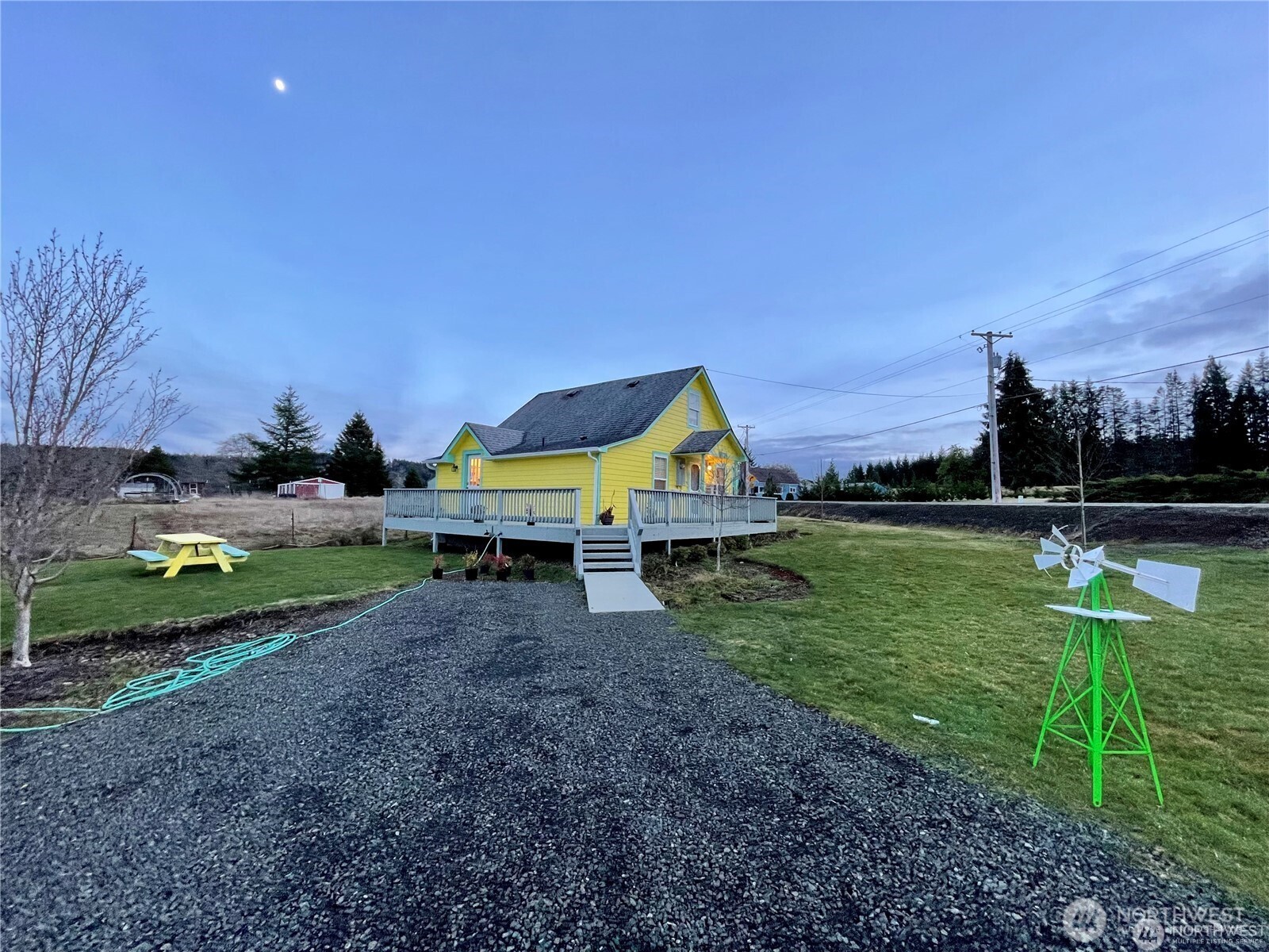 1707-1721 Fowler Road Raymond, WA 98577 - Photo 3 of 21 a view of backyard with green space
