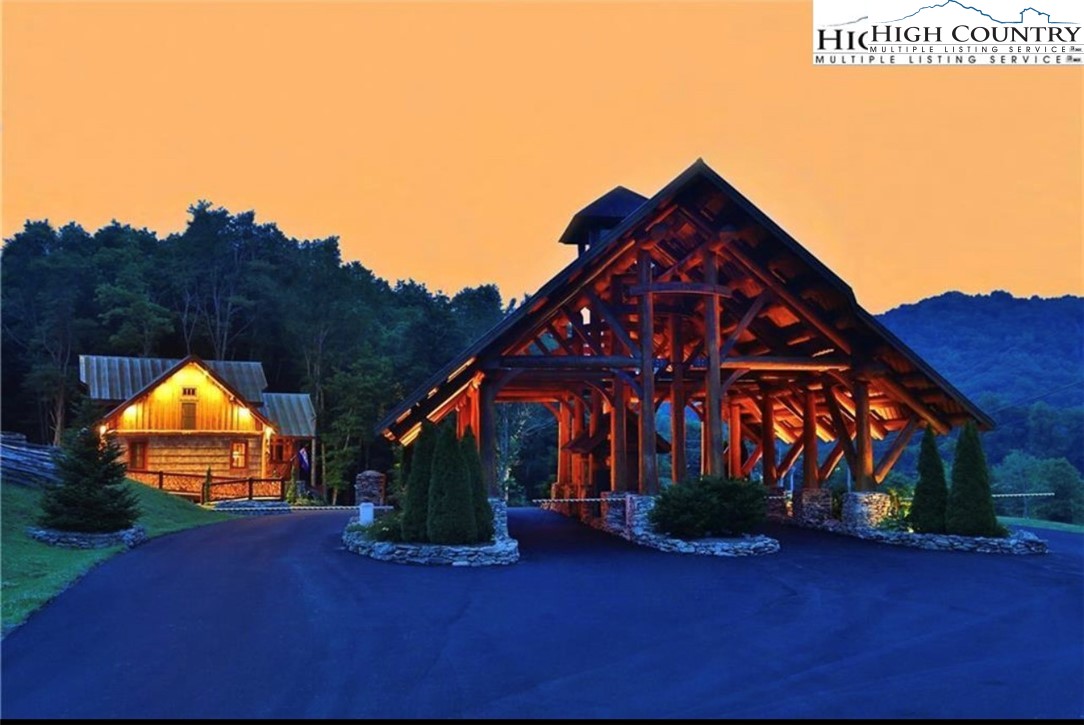 Es-61 Rippling Waters Trail Banner Elk, NC 28604 - Photo 3 of 16 a view of house with garden and entertaining space