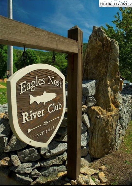 Es-61 Rippling Waters Trail Banner Elk, NC 28604 - Photo 5 of 16 a sign broad on the side of the road