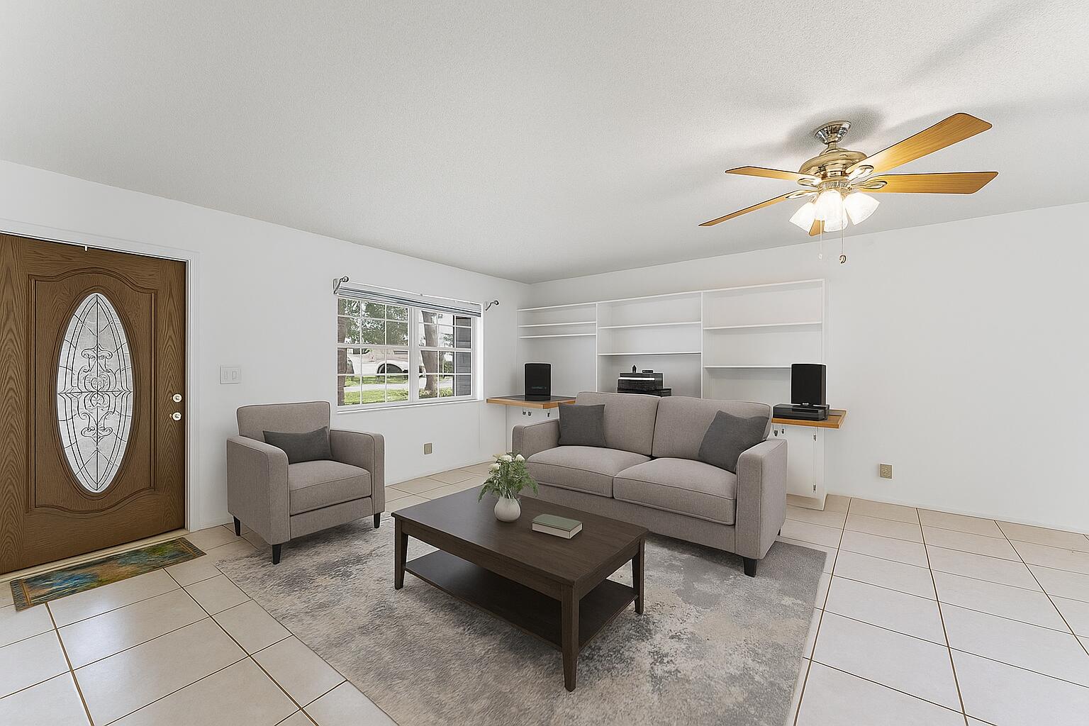 19592 Colorado Circle Boca Raton, FL 33434 - Photo 31 of 32 Virtual Staging Living Area
