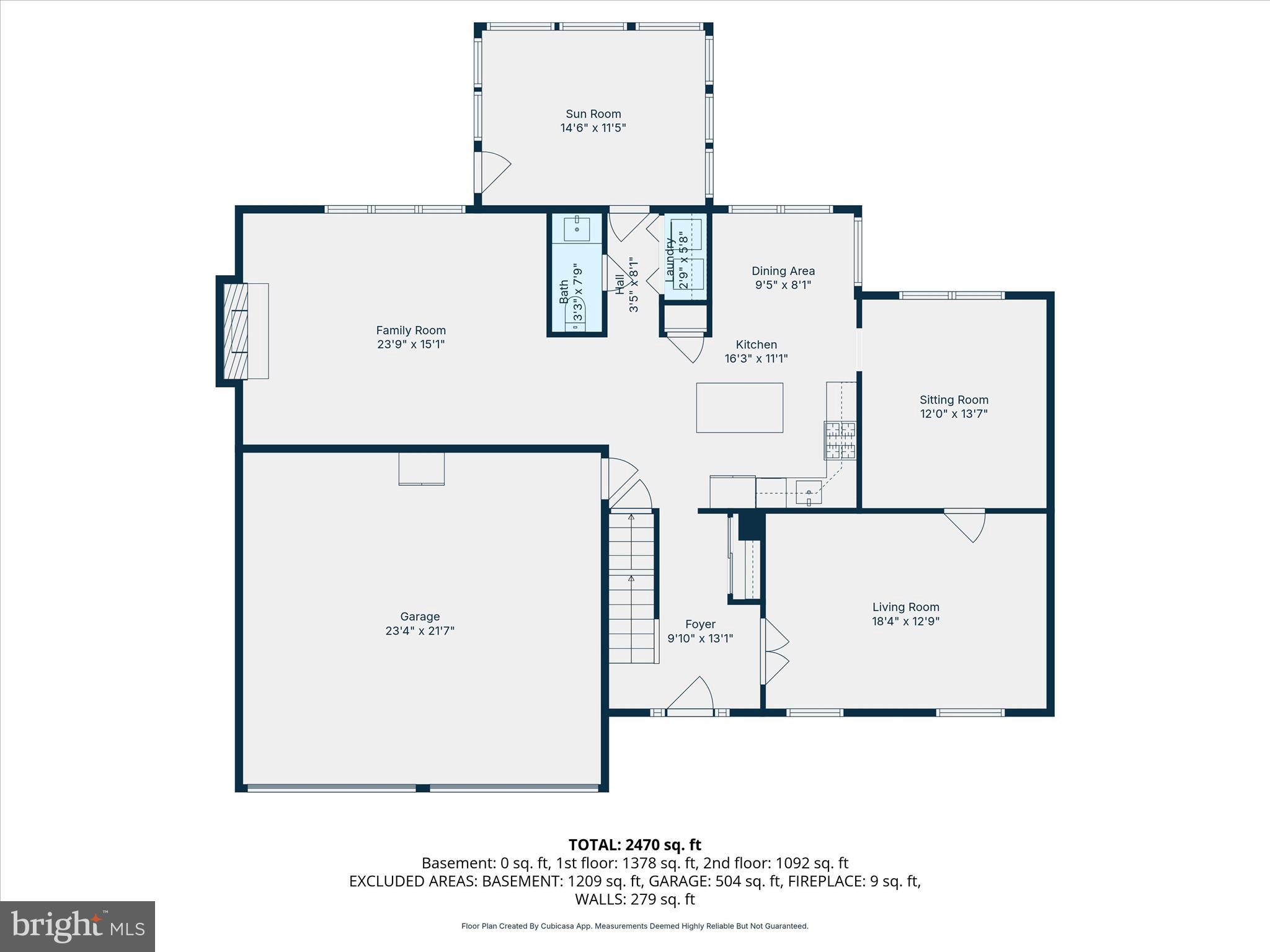 2930 Reedy Road Sinking Spring, PA 19608 - Photo 43 of 45 First floor floorplan