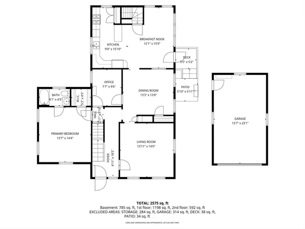 $810,000 | 14 Federal Street, Reading, MA 01867