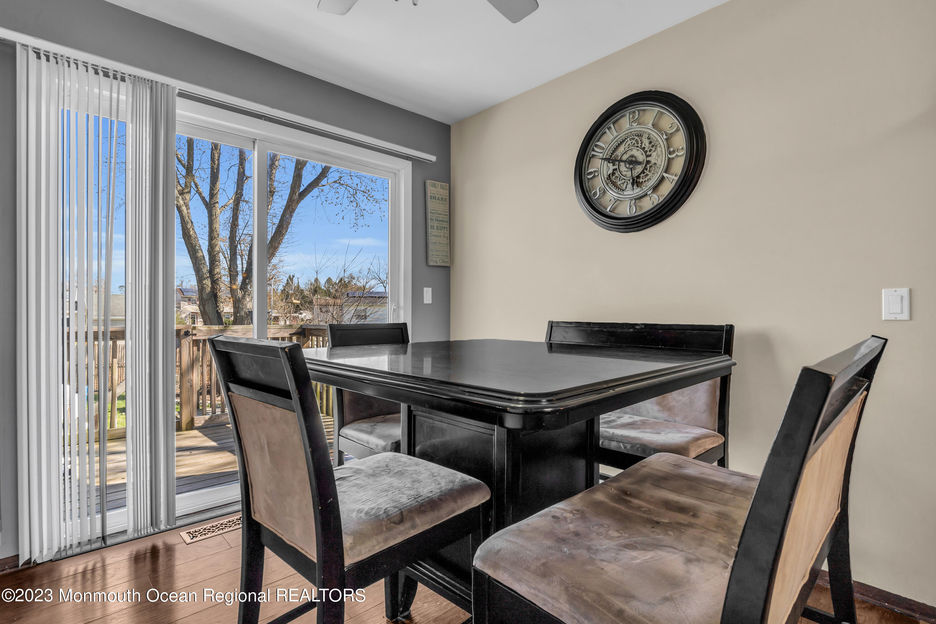 20 Woodlark Road Toms River, NJ 08755 - Photo 9 of 32 a view of a dining room with furniture window and wooden floor