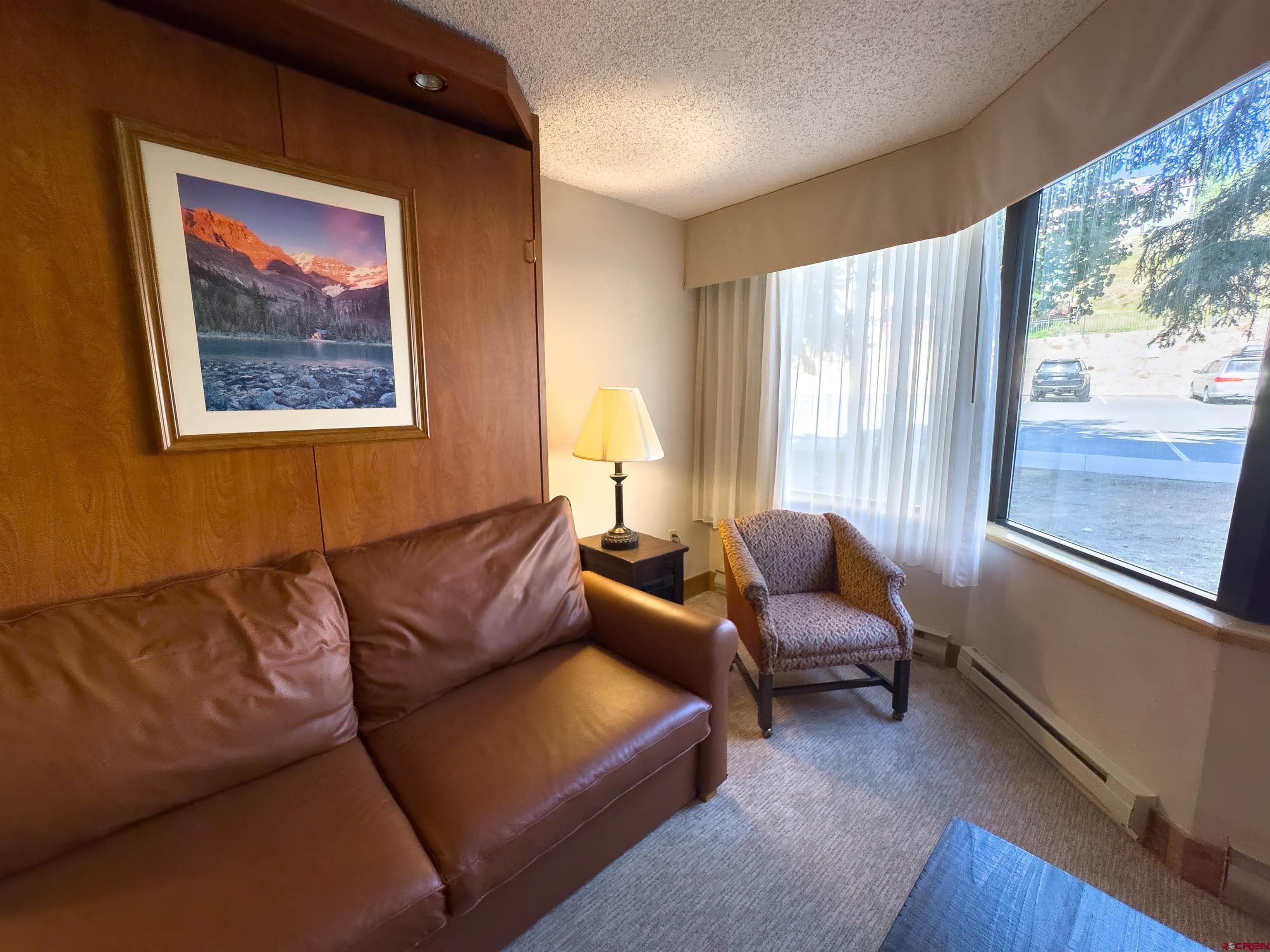 6 Emmons Road, Unit 125 Crested Butte, CO 81225 - Photo 15 of 42 a living room with furniture and a window