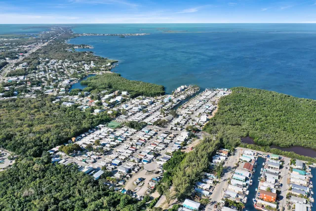a view of lake with ocean