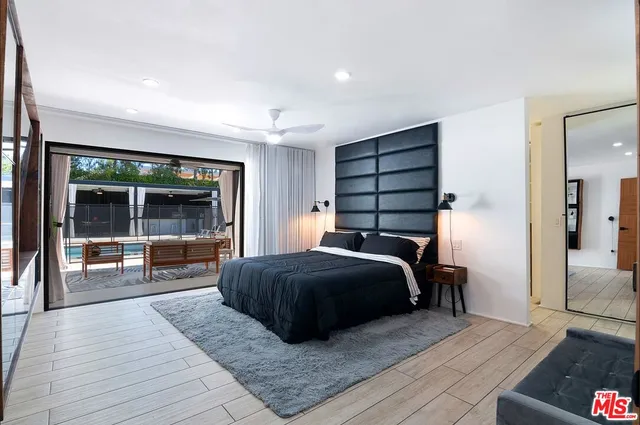 a kitchen with a sink and counter top space