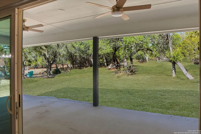 a view of a park with of a house