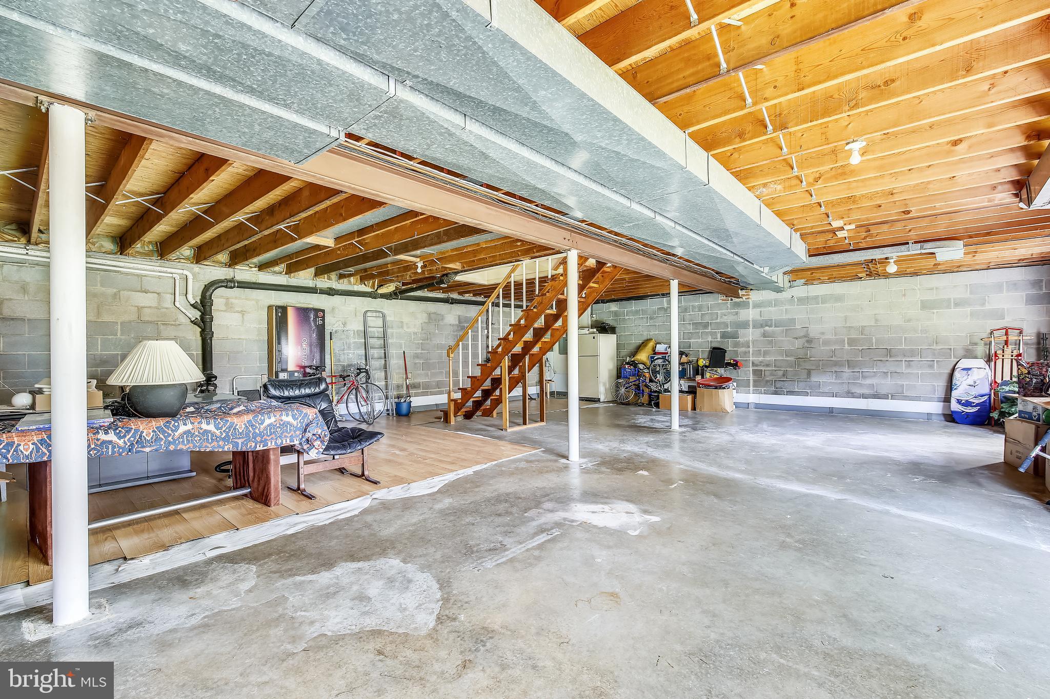 6020 Overlea Road Bethesda, MD 20816 - Photo 23 of 32 Unfinished Lower Level