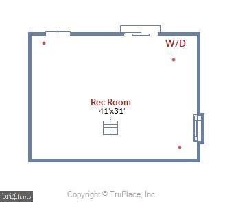 6020 Overlea Road Bethesda, MD 20816 - Photo 29 of 32 Unfinished Lower Level Rec Room