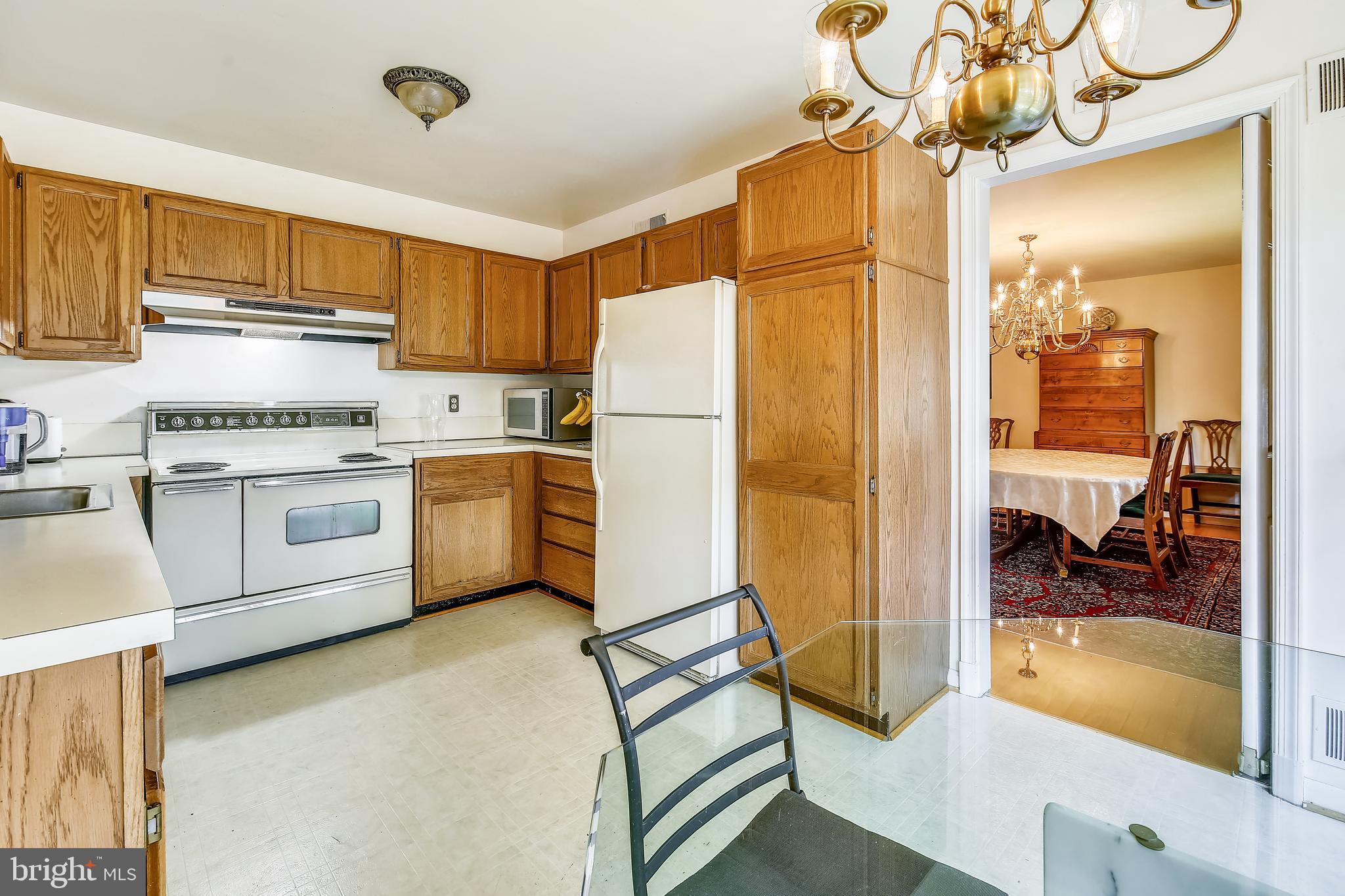 6020 Overlea Road Bethesda, MD 20816 - Photo 9 of 32 Kitchen Offers Plenty of Cabinet & Counter Space
