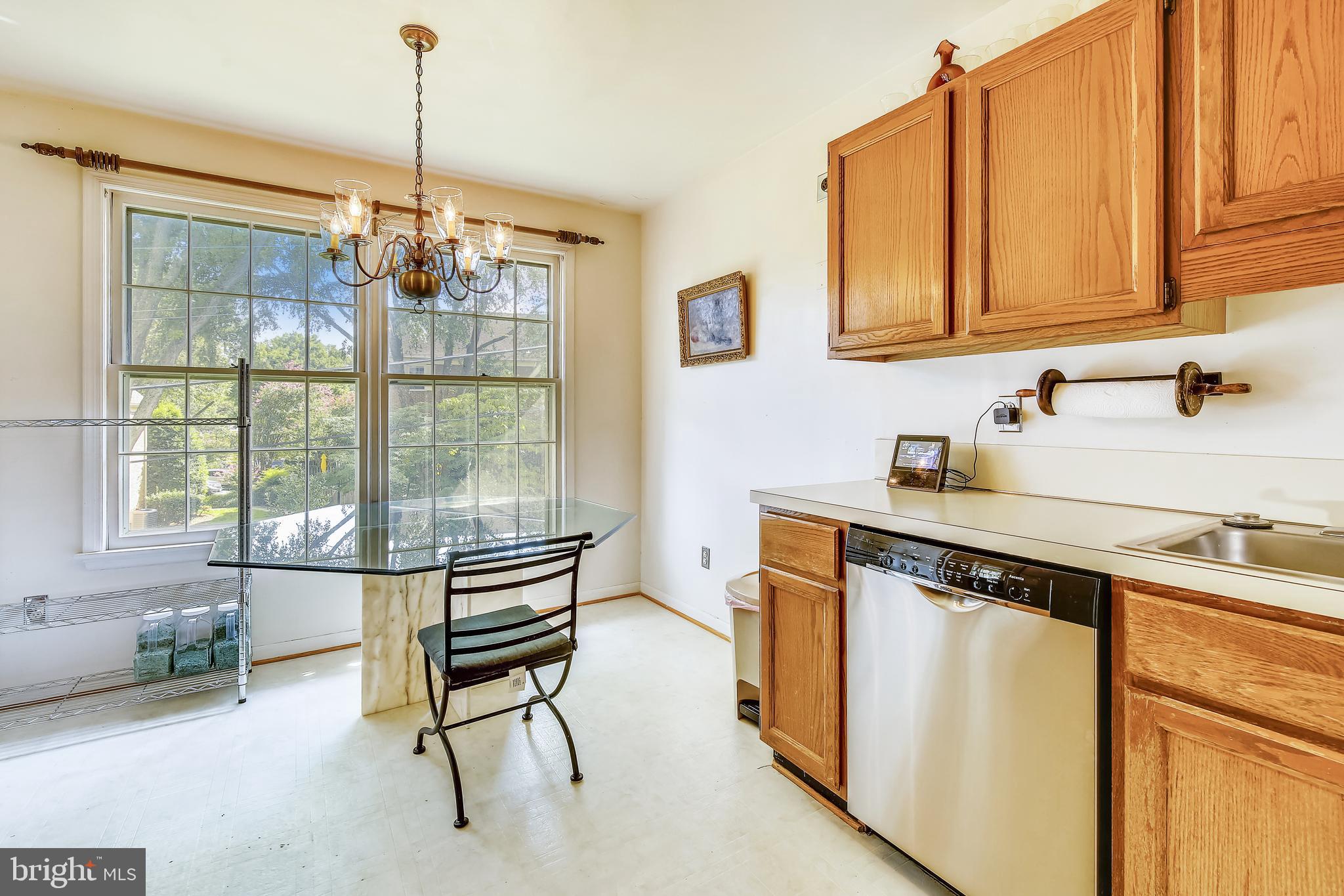 6020 Overlea Road Bethesda, MD 20816 - Photo 10 of 32 Kitchen Provides Table Space