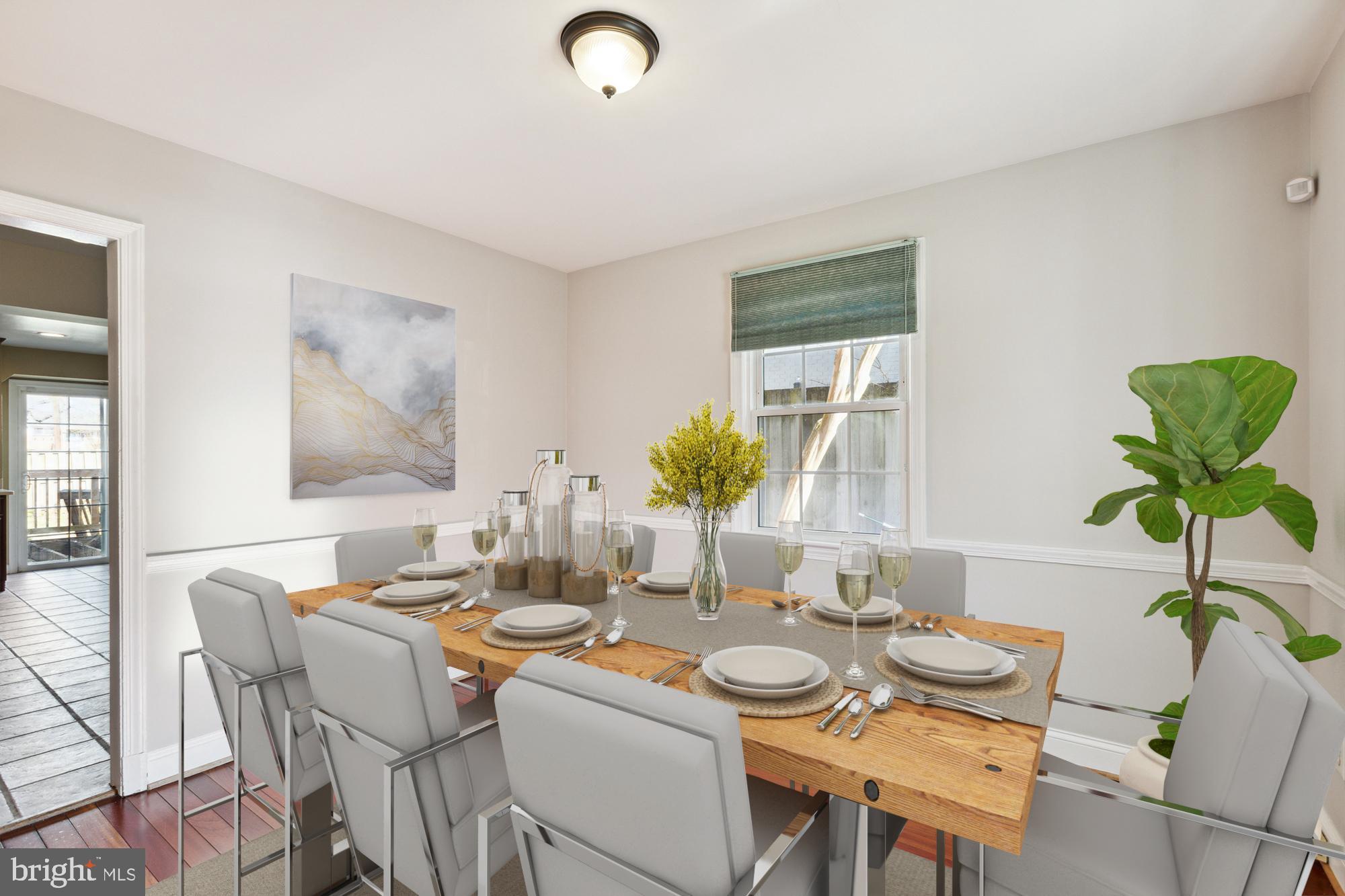9317 Glenville Road Silver Spring, MD 20901 - Photo 17 of 63 Virtually Staged Dining Room
