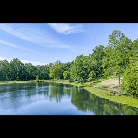 a view of a lake with a lake