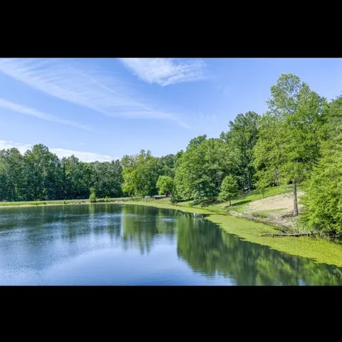 a view of a lake with a lake
