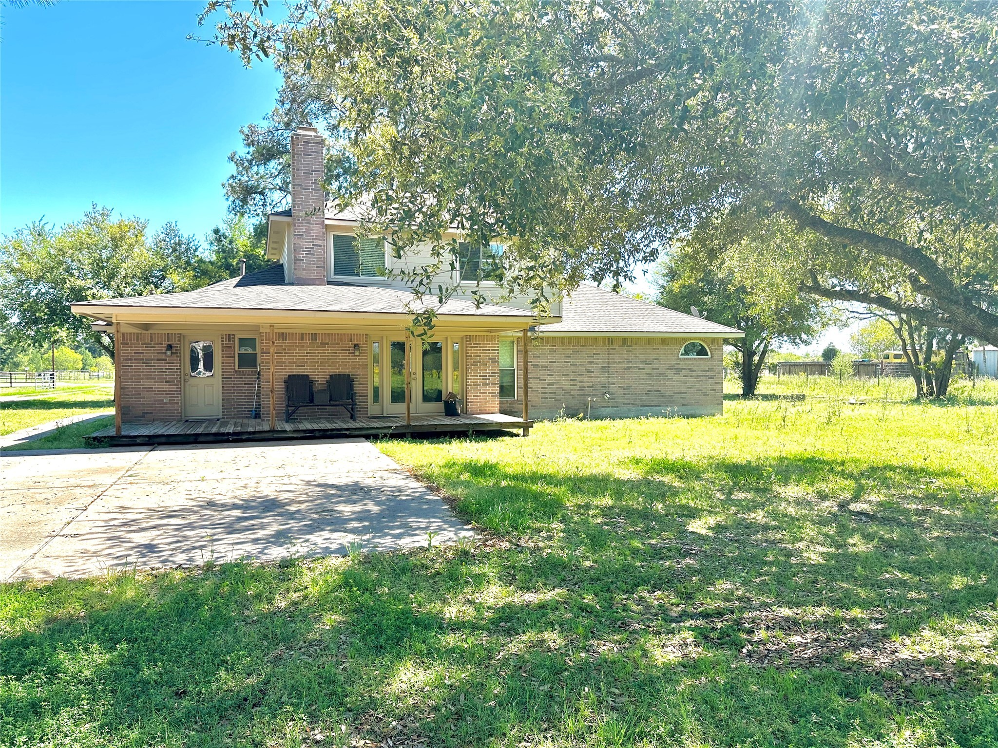 19303 Becker Road Hockley, TX 77447 - Photo 17 of 17 a front view of a house with a yard