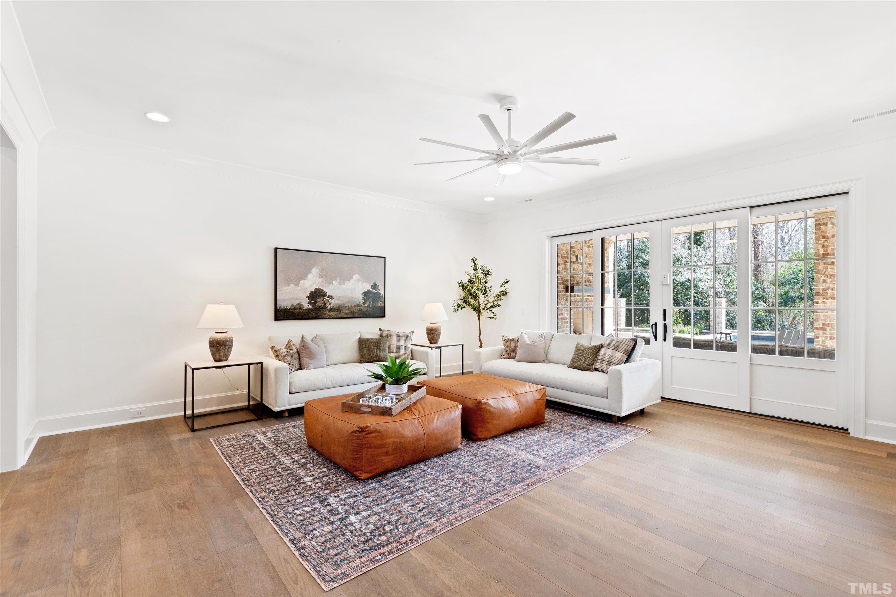 1716 Nottingham Road Raleigh, NC 27607 - Photo 60 of 78 a living room with furniture and a large window
