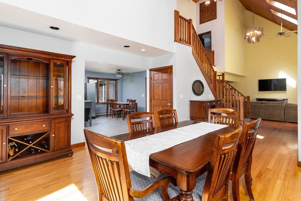 27 Dudley Road Sutton, MA 01590 - Photo 10 of 42 a dining room with furniture and wooden floor