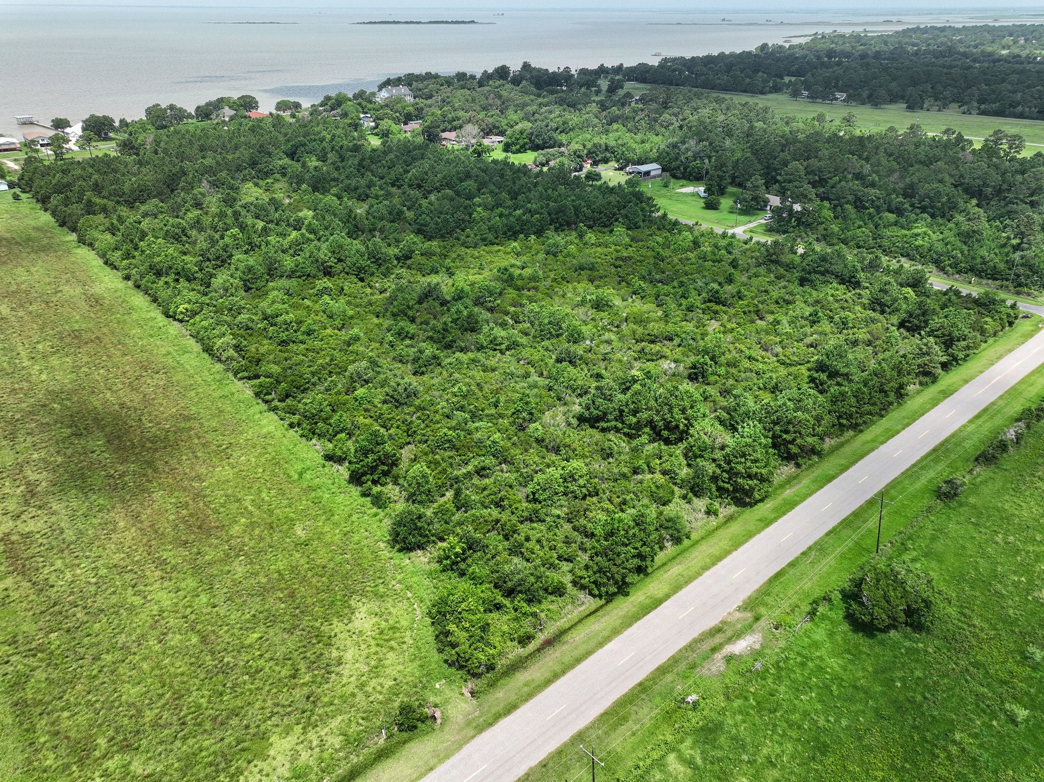 17.5 acres with bay views