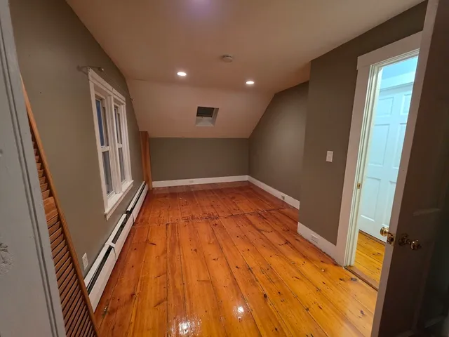 a view of empty room