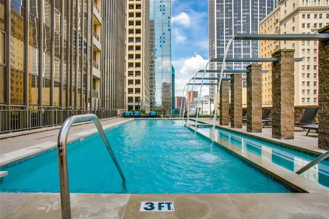 a view of a city with tall buildings