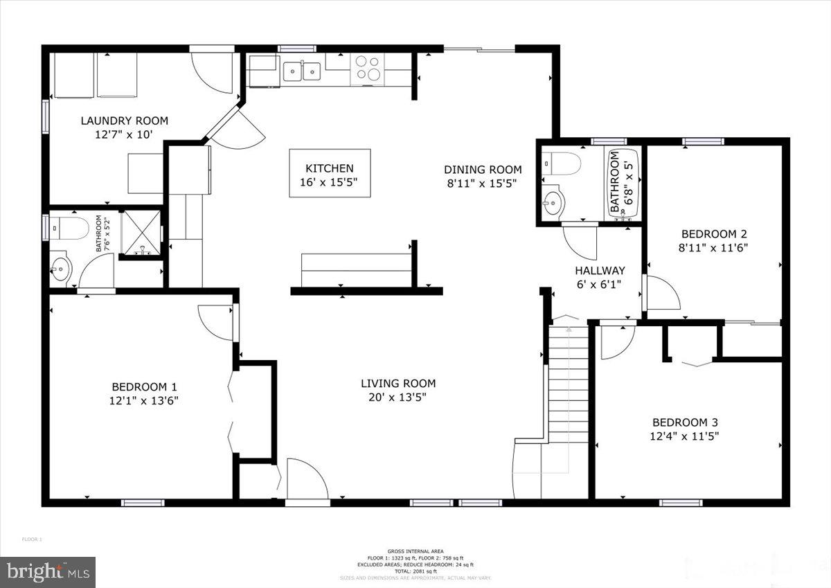 1902 Southridge Drive Edgewood, MD 21040 - Photo 35 of 36 Main level floor plan