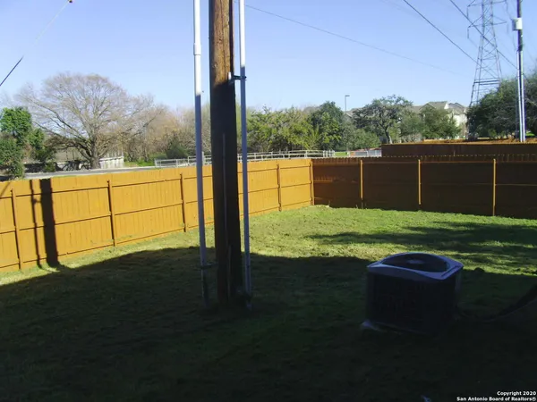 a view of a garden from a living room