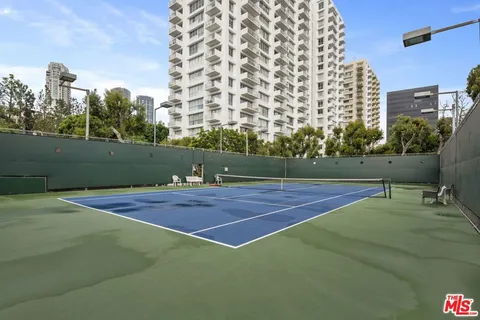 a view of a tennis court