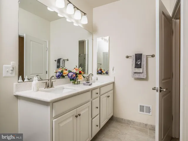 a view of a room with racks