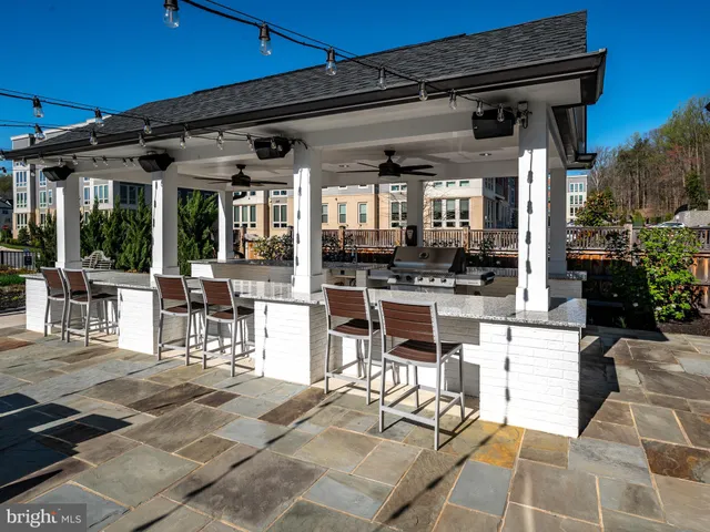 a front view of a building with a parking space