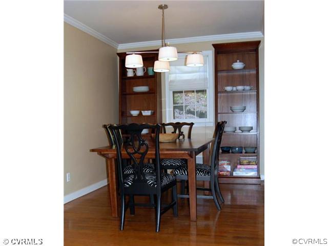 7556 Prairie Road Richmond, VA 23225 - Photo 5 of 12 Dining Room - Dining room with hardwood floors.