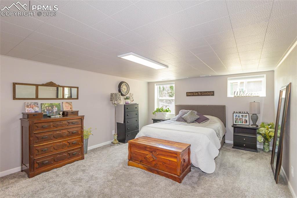 1699 Spring Valley Drive Divide, CO 80814 - Photo 19 of 43 a bedroom with a bed and dresser