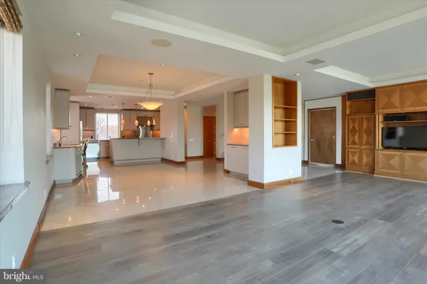a view of a living room
