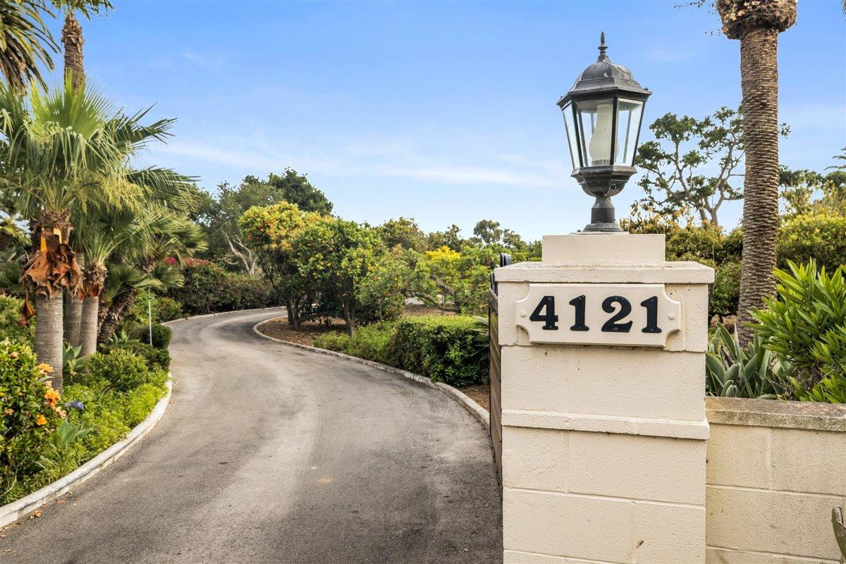 4121 Creciente Drive Santa Barbara, CA 93110 - Photo 3 of 38 1. Gated Entry