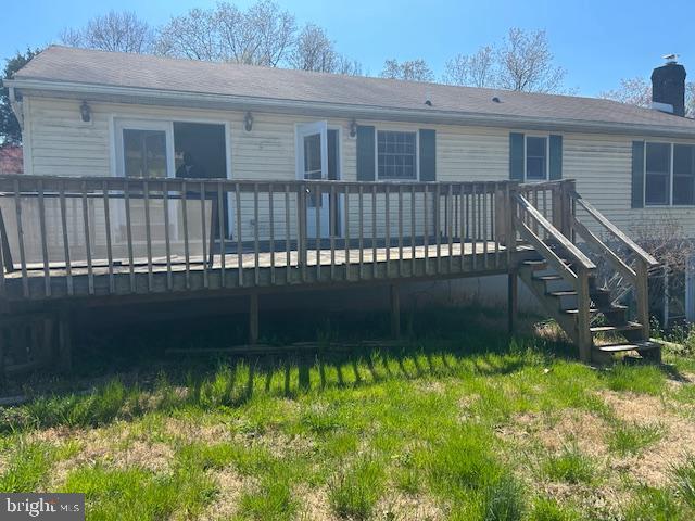 3832 Prospect Road Street, MD 21154 - Photo 4 of 21 a view of a house with a wooden deck