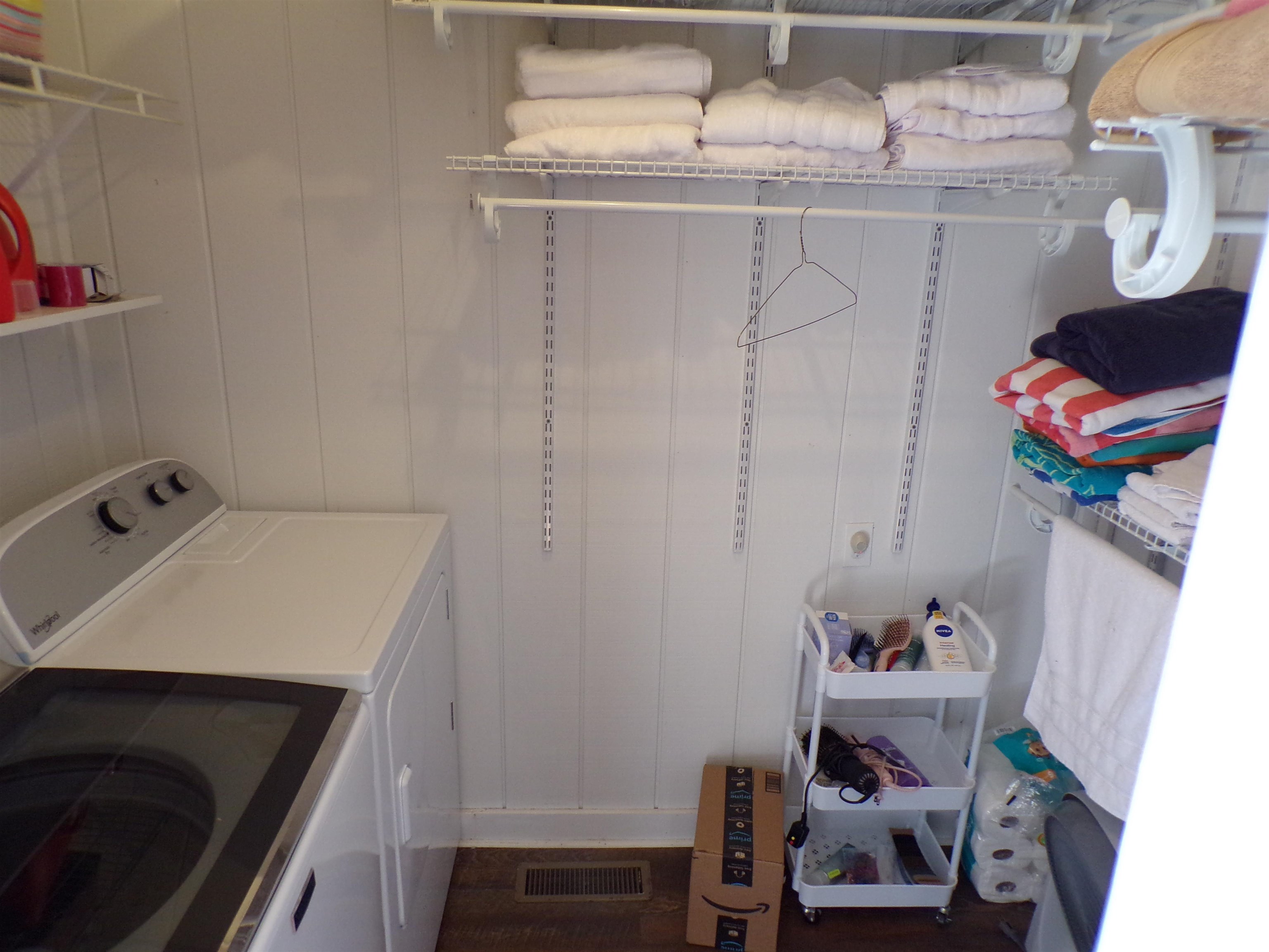 Laundry area with washer and dryer