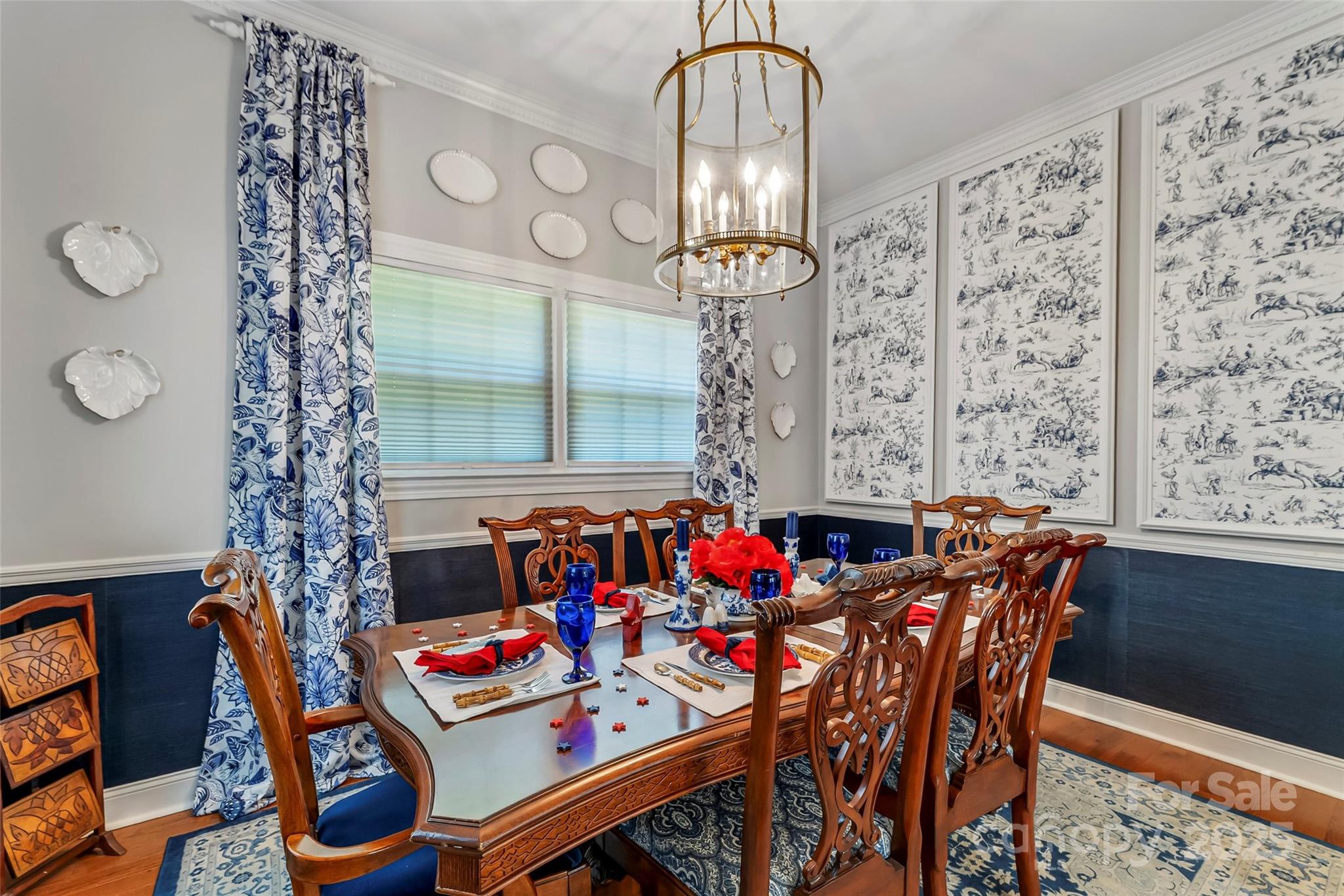 958 Highway 18 Morganton, NC 28655 - Photo 14 of 44 a view of a dining room with furniture and chandelier