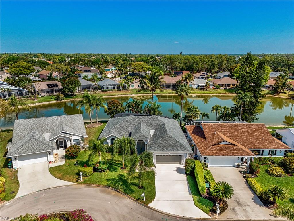 5235 Malvern Court Naples, FL 34112 - Photo 23 of 28 an aerial view of a house with a garden