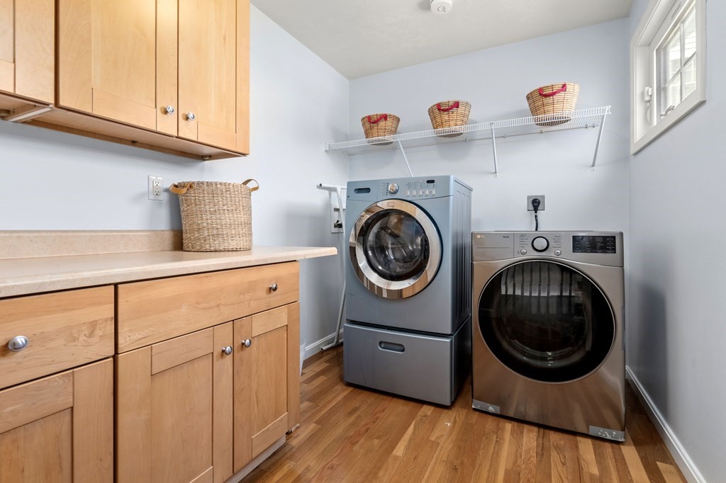 8 Maple Leaf Drive Boston, MA 02136 - Photo 16 of 29 a utility room with sink dryer and washer