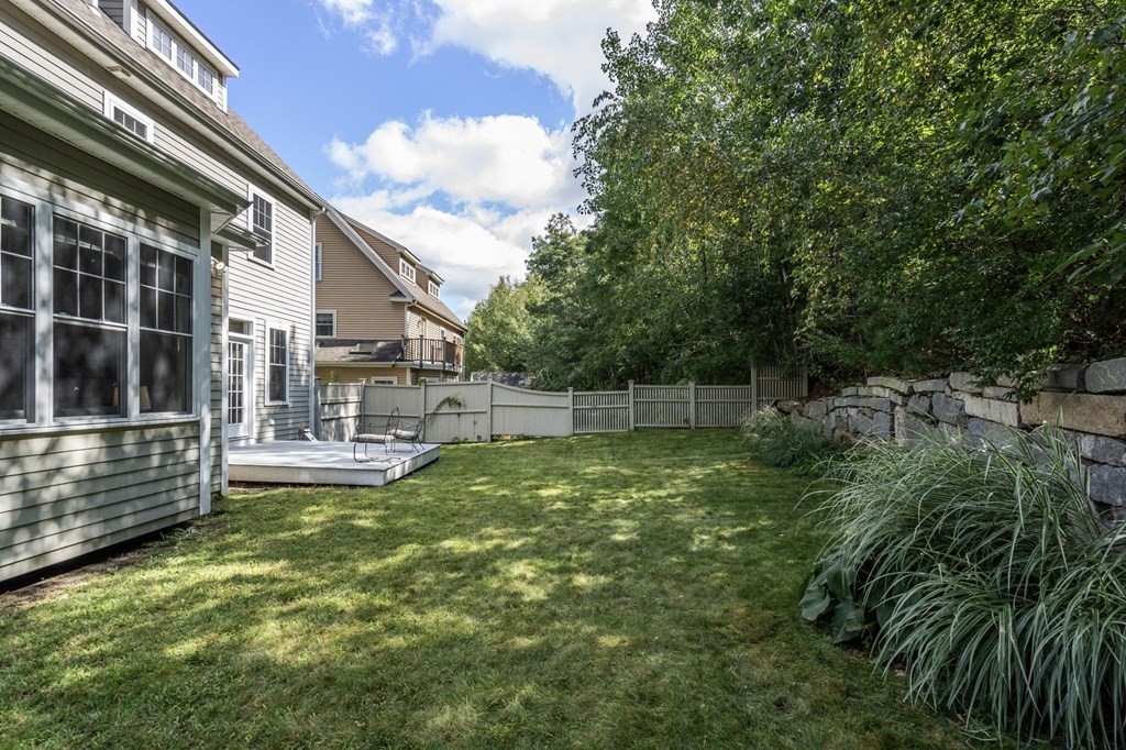 8 Maple Leaf Drive Boston, MA 02136 - Photo 28 of 29 a view of backyard with seating area and green space