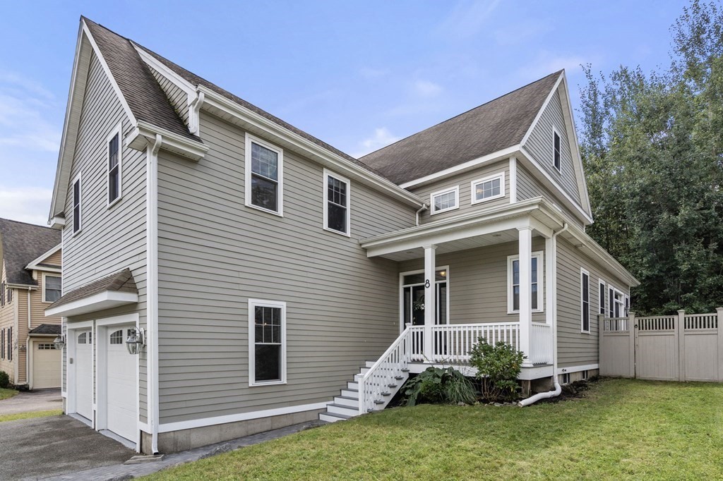 8 Maple Leaf Drive Boston, MA 02136 - Photo 5 of 29 a front view of a house with a yard