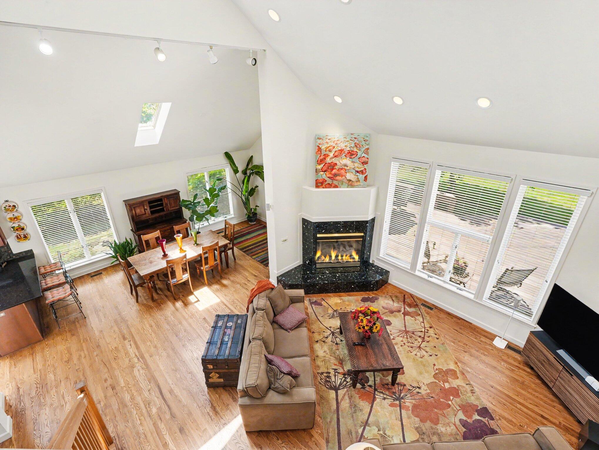 8698 Warner Road Saline, MI 48176 - Photo 51 of 80 View from Loft over Family Room 3