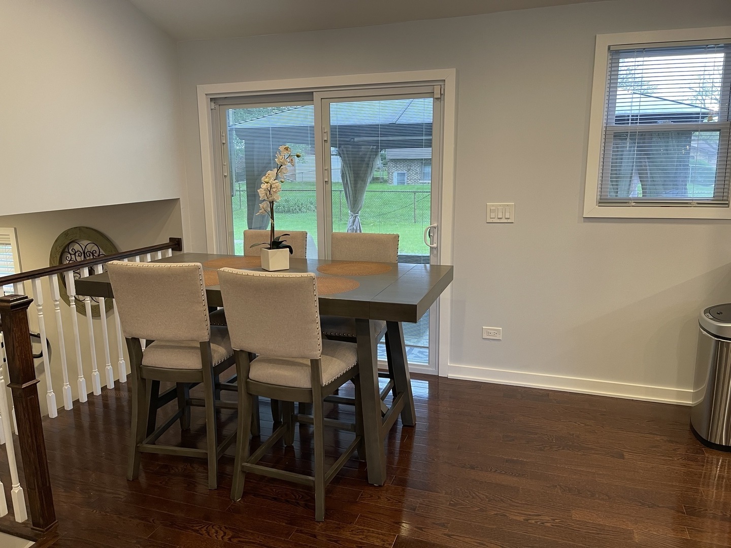 6244 Beaver Dam Road Matteson, IL 60443 - Photo 13 of 36 a view of a dining room with furniture window and wooden floor