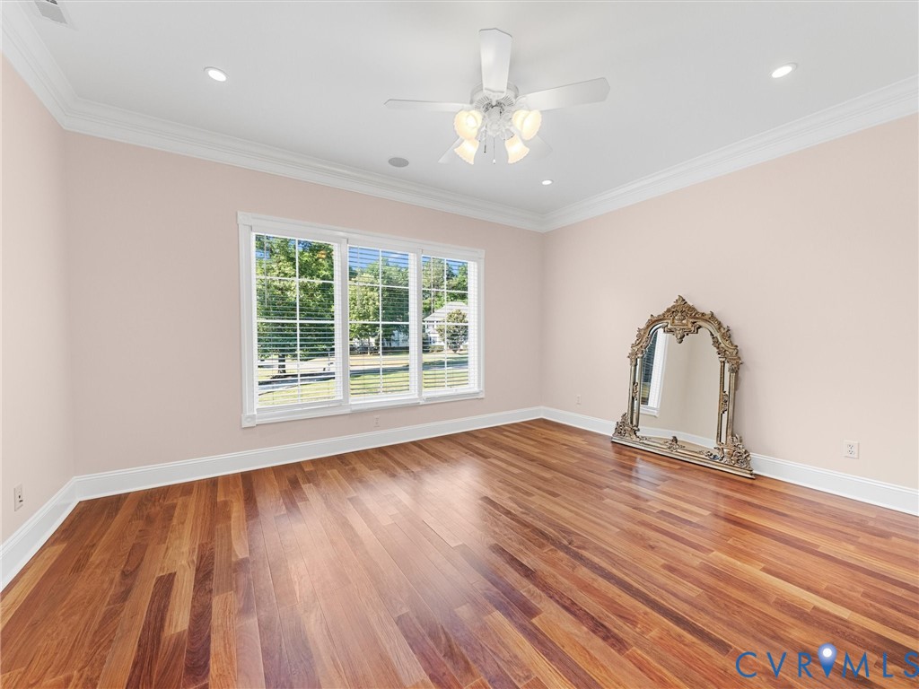 13612 Waterswatch Court Midlothian, VA 23113 - Photo 45 of 88 an empty room with wooden floor and windows