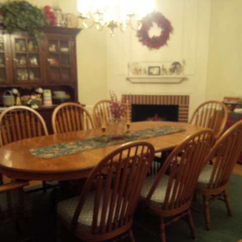 383 West County Line Road Barrington Hills, IL 60010 - Photo 9 of 16 a view of a dining room with furniture and chandelier
