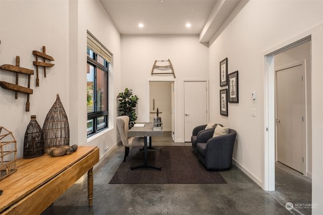 a open kitchen with stainless steel appliances granite countertop a sink and cabinets