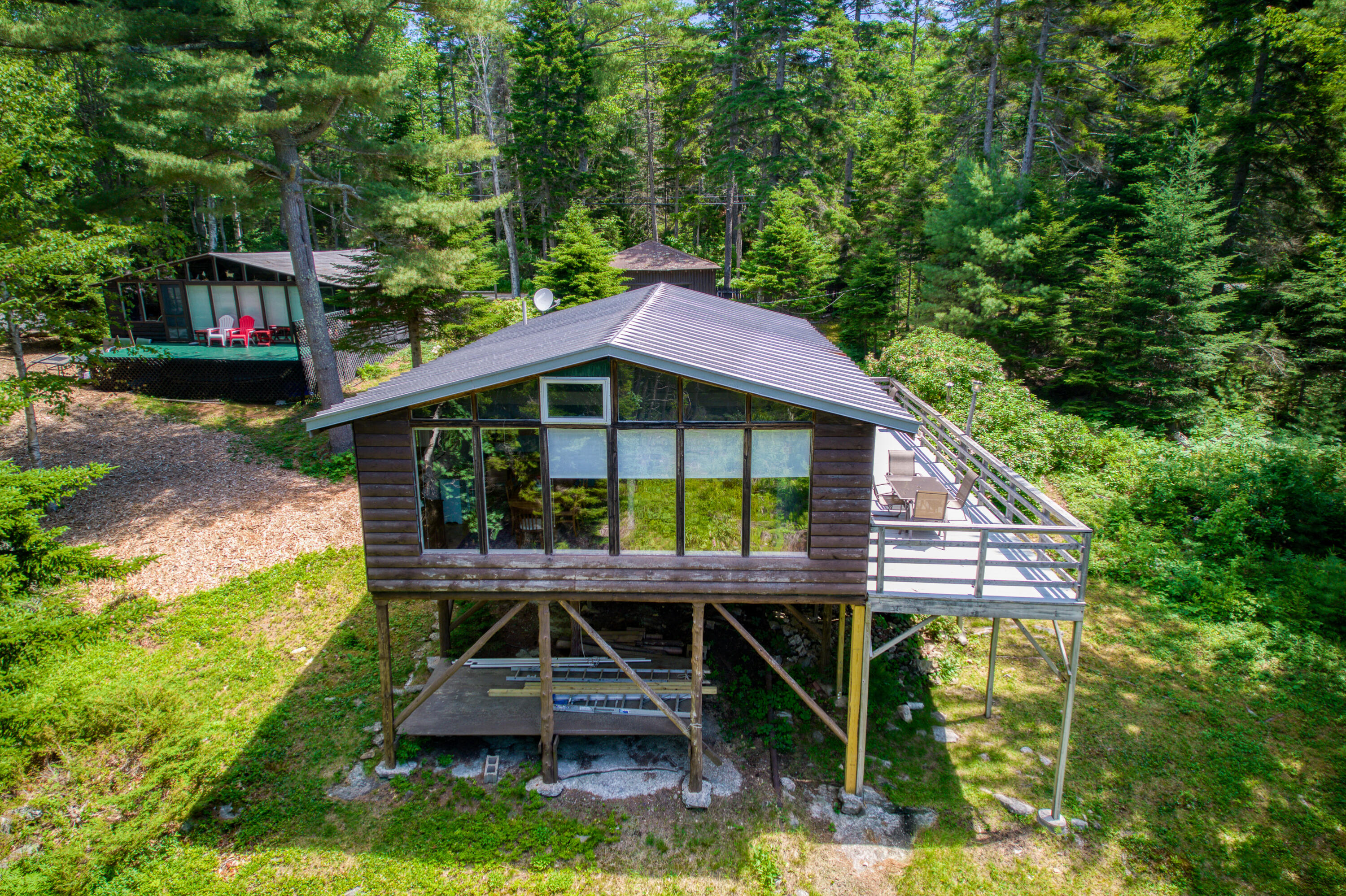 87 Crest Avenue Boothbay Harbor, ME 04538 - Photo 3 of 27 Airial View AA