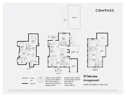 $4,095,000 | 97 Oak Lane, Amagansett, NY 11930